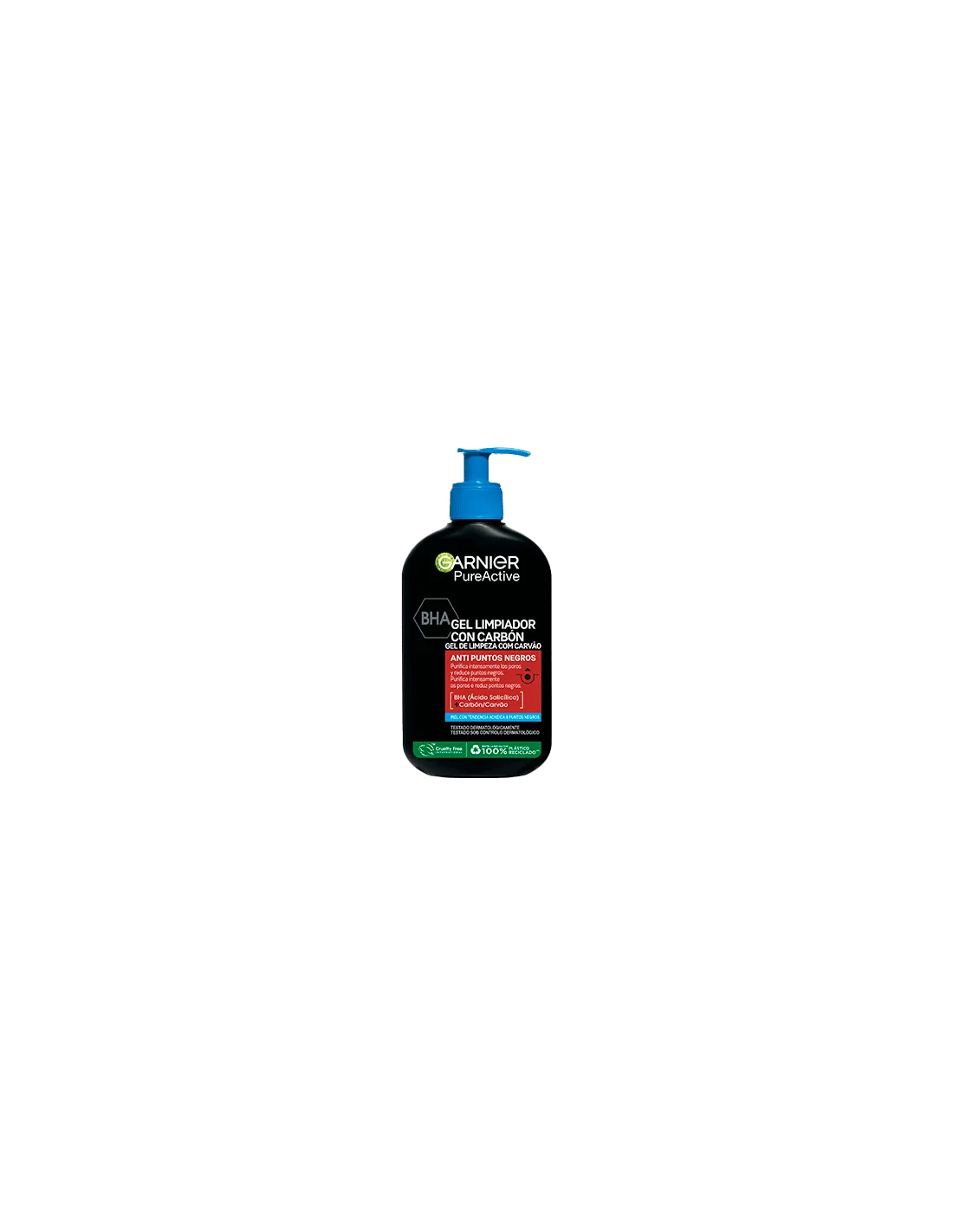 Garnier Pure Active Gel Limpiador Hidratante 250ml - By Mio Perfumería