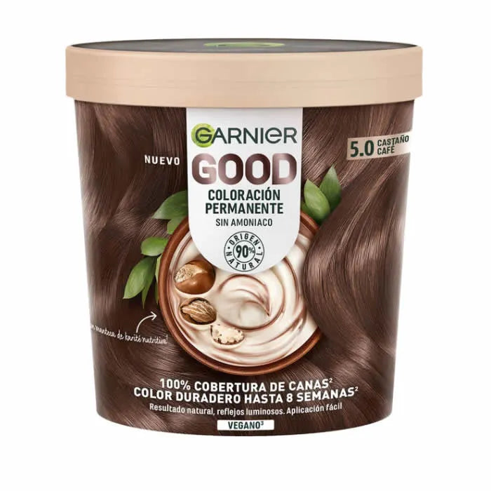Garnier Good Permanent Colour 5.0 - By Mio Perfumería