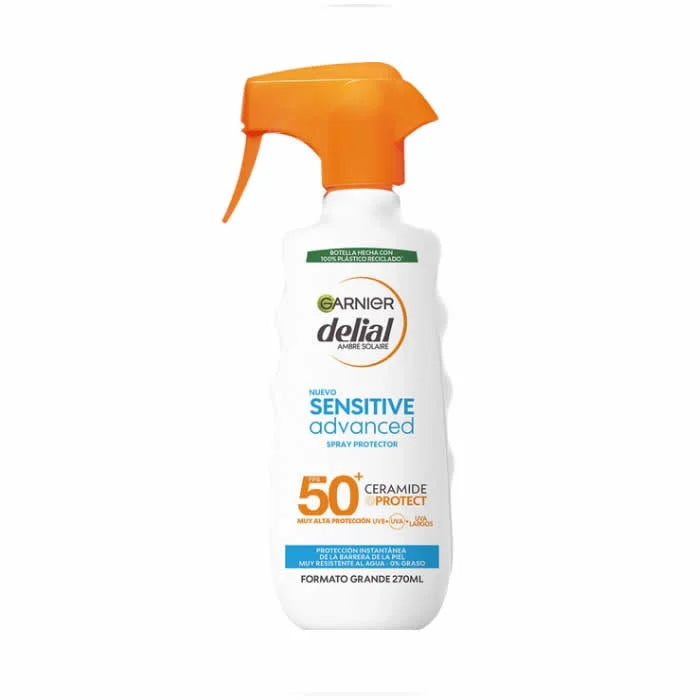 Delial Sensitive Advanced Spray Protector Spf50 270ml - By Mio Perfumería