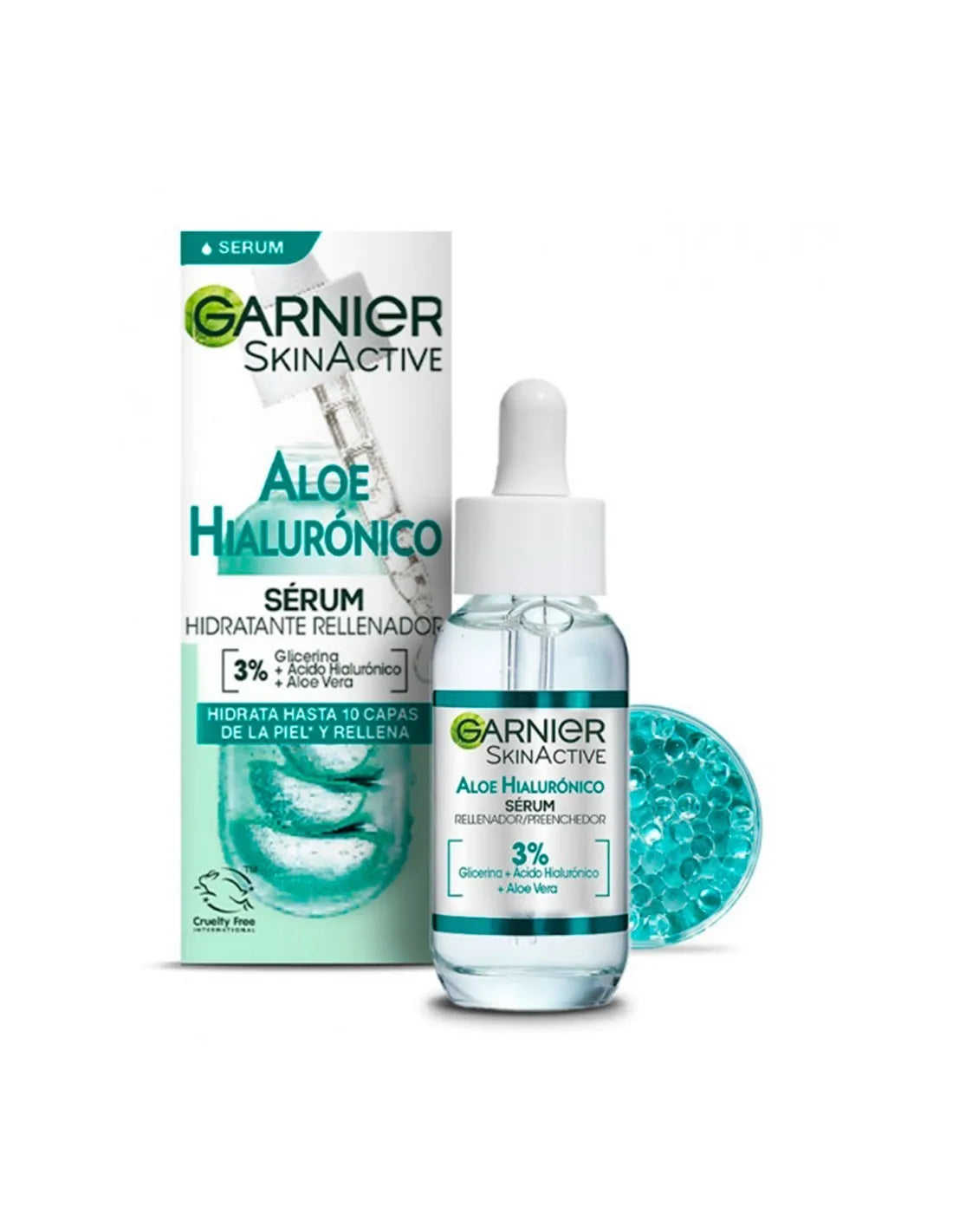 Garnier Skinactive Aloe Hialurónico Sérum 30ml - By Mio Perfumería