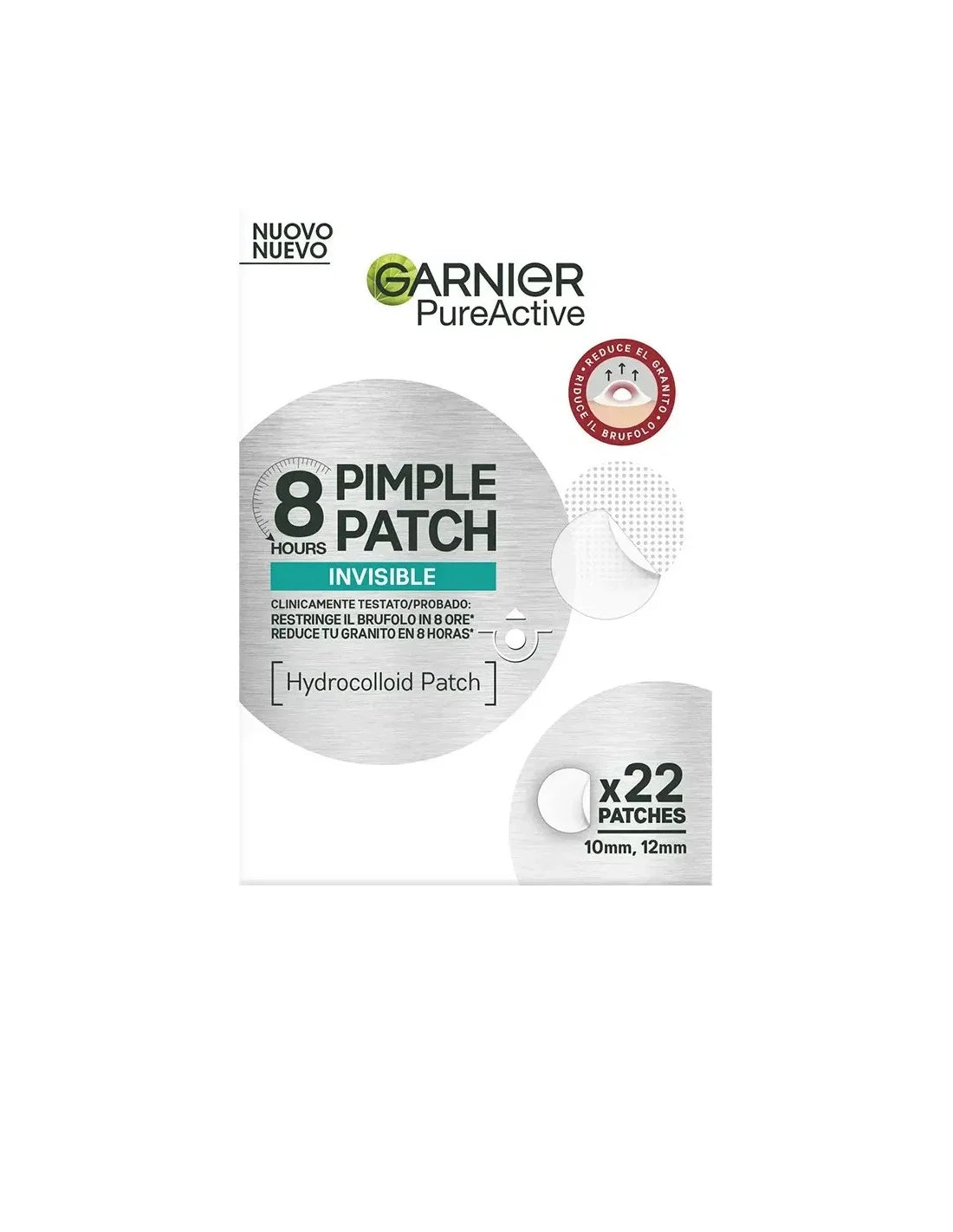 Garnier Pure Active Parche Invisible Anti-Granitos 22 U - By Mio Perfumería