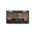Rimmel Brow This Way Eyebrow Sculpting Kit 002 Mid Brown - By Mio Perfumería