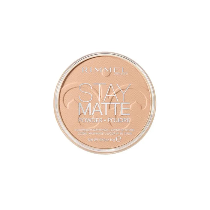 Rimmel Stay Matte Pressed Powder 005 Silky Beige - By Mio Perfumería