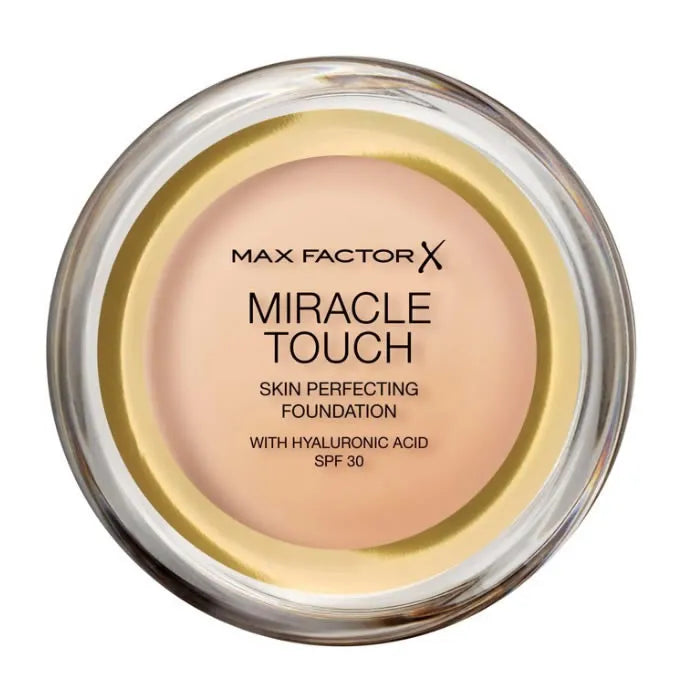 Max Factor Miracle Touch Skin Perfecting Foundation Spf30 080 Bronze - By Mio Perfumería