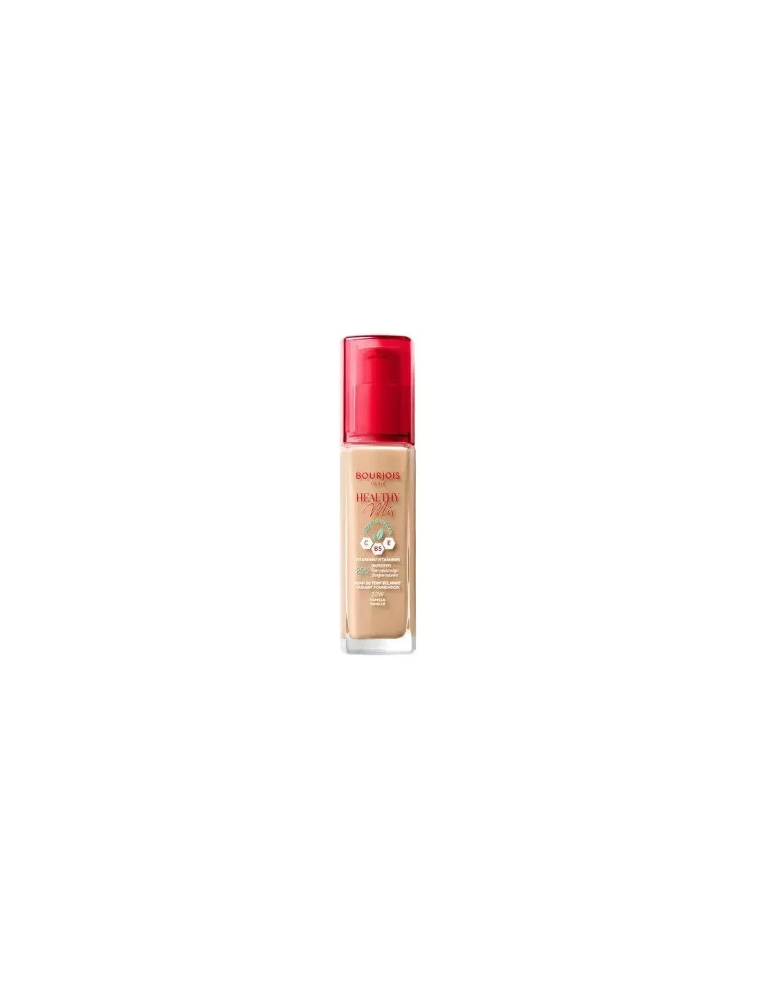 Bourjois Healthy Mix Radiant Foundation 52-Vanilla 30ml - By Mio Perfumería