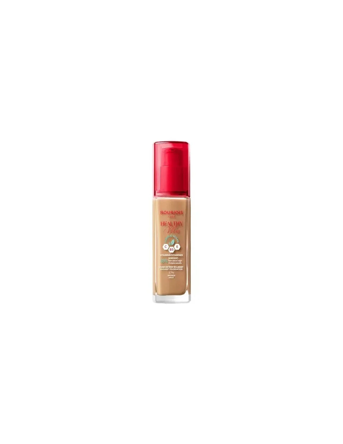 Bourjois Healthy Mix Radiant Foundation 57-Bronze 30ml - By Mio Perfumería