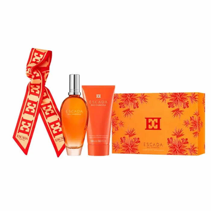 Escada Bali Paradise Eau De Toilette Spray 100ml Set 3 Pieces