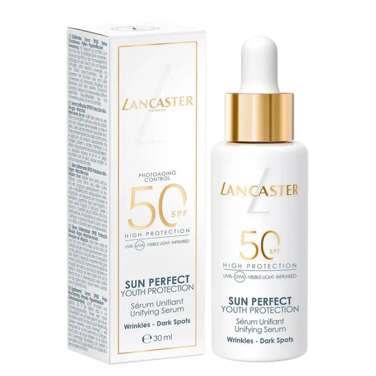 Lancaster Sun Perfect Youth Protection Unifying Serum Dark Spots Spf50 30ml - By Mio Perfumería