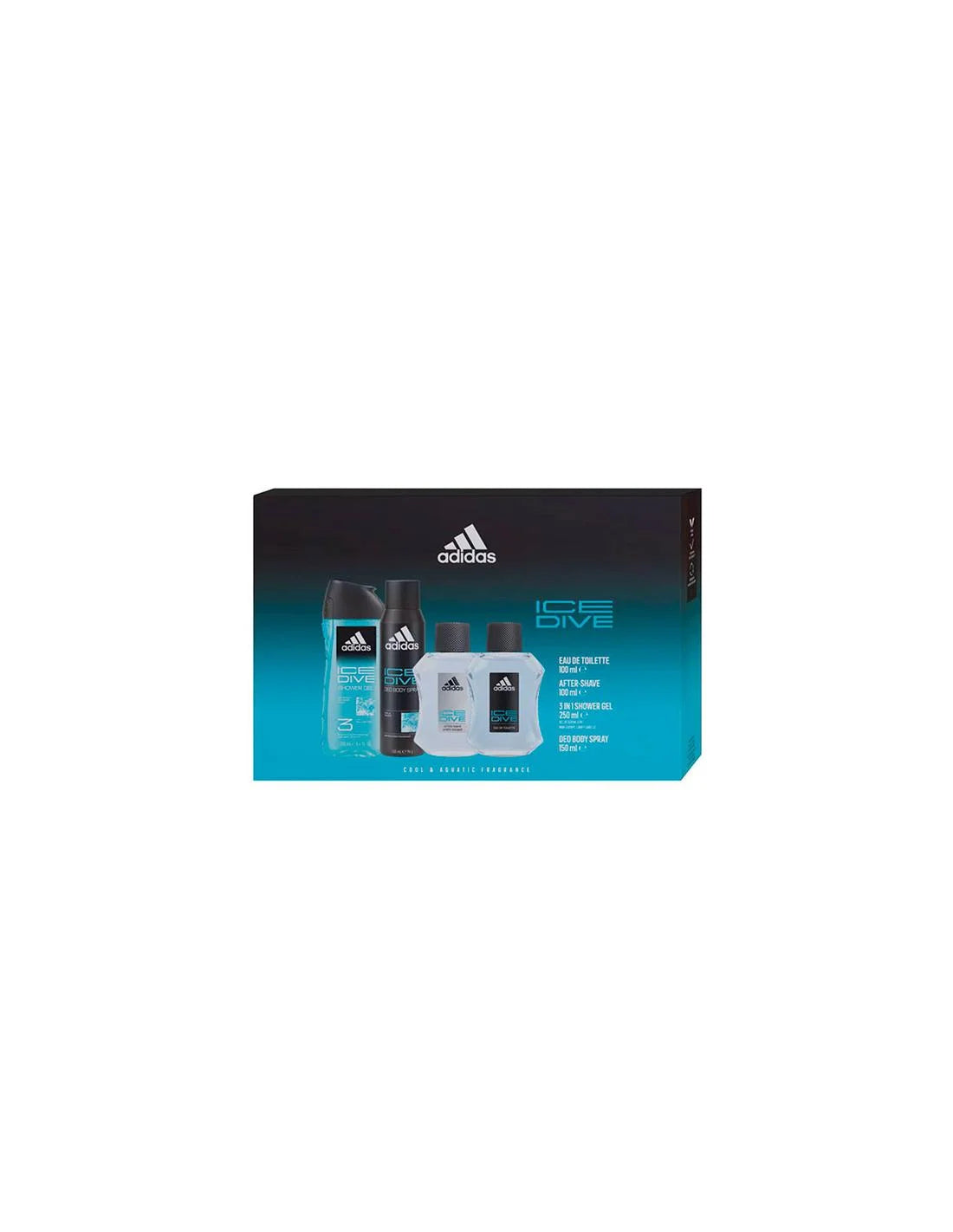 Est Adidas Ice Dive Edt 100g L 250ml After Shave Bs 150ml - By Mio Perfumería