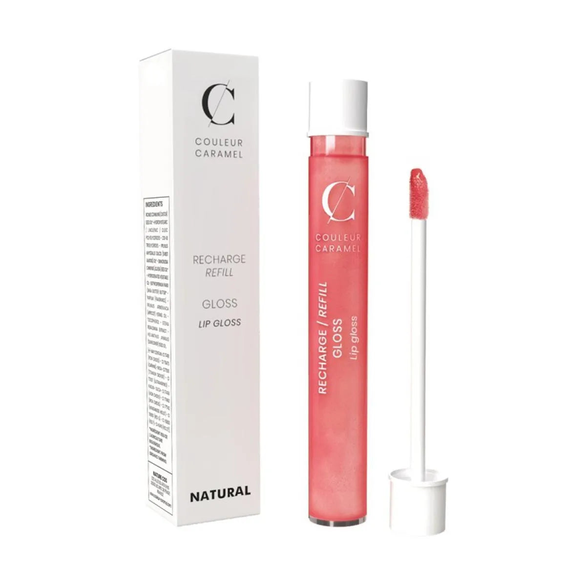 Couleur Caramel Caramel Brillo De Labios N904 Rose Recarga 1un - By Mio Perfumería