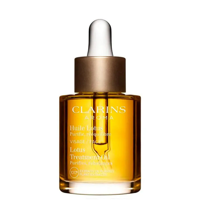 Clarins Lotus Treatment Oil Oily-Combination Skin 30ml - By Mio Perfumería