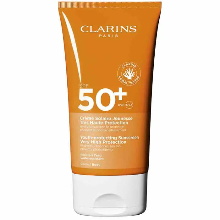 Clarins Youth Protecting Sunscreen Spf50+ 150ml - By Mio Perfumería