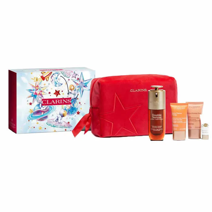 Clarins Double Serum 50ml Set 5 Pieces - By Mio Perfumería