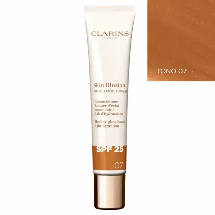 Clarins Skin Illusion Tinted Moisturizer Spf25 07 40ml - By Mio Perfumería