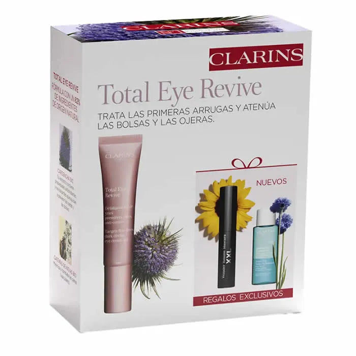 Clarins Total Eye Revive 15ml Set 3 Pieces - By Mio Perfumería