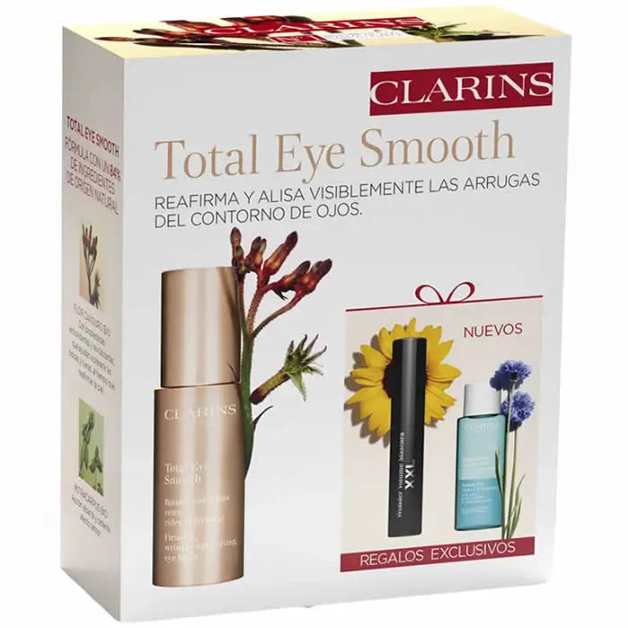 Clarins Total Eye Smooth 15ml Set 3 Pieces - By Mio Perfumería