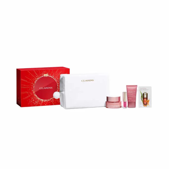 Clarins Multi-Active Day Cream All Skin Types 50ml Set 4 Pieces - By Mio Perfumería