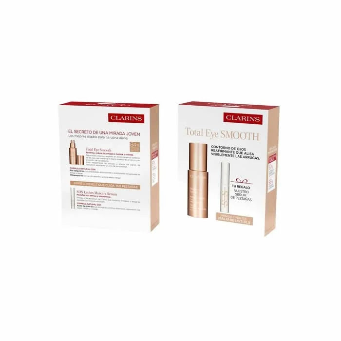 Clarins Total Eye Smooth 15ml Set 2 Pieces - By Mio Perfumería