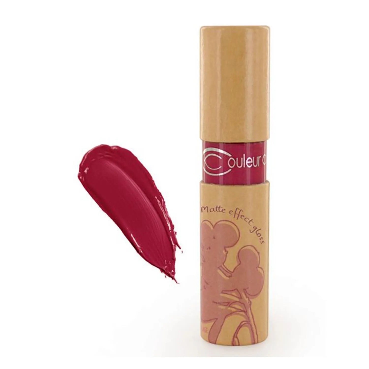 Couleur Caramel Matte Effect Lipgloss 844 Rouge Rose - By Mio Perfumería