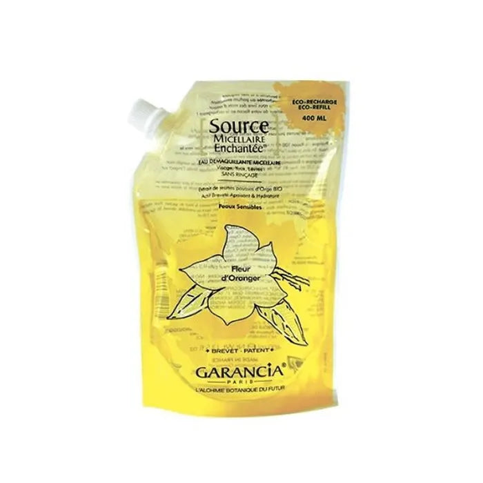 Garancia Source Micellaire Enchanté Orange Blossom Eco-Refill Makeup Remover 400ml - By Mio Perfumería