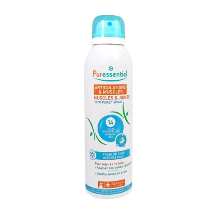Puressentiel Cryo Pure Joints And Muscles Spray 150ml - By Mio Perfumería