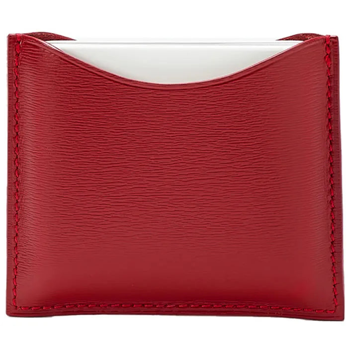 La Bouche Rouge Red Leather Compact Case - By Mio Perfumería