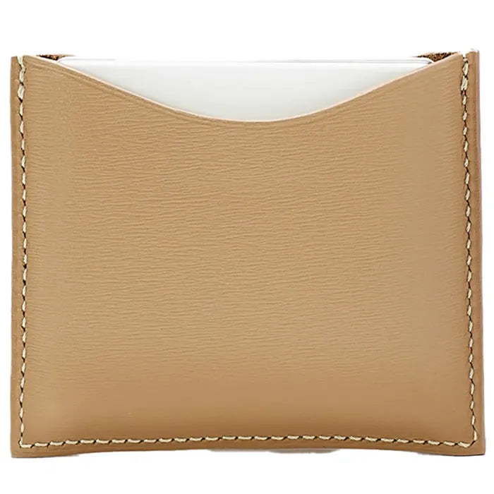 La Bouche Rouge Camel Leather Compact Case - By Mio Perfumería
