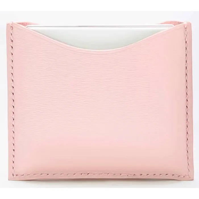 La Bouche Rouge Pink Leather Compact Case - By Mio Perfumería