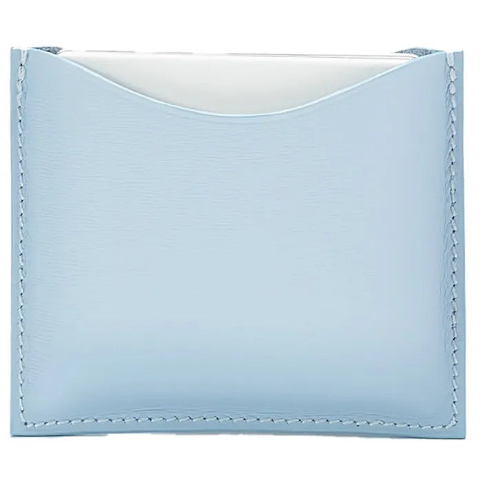 La Bouche Rouge Blue Leather Compact Case - By Mio Perfumería