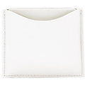 La Bouche Rouge White Leather Compact Case - By Mio Perfumería