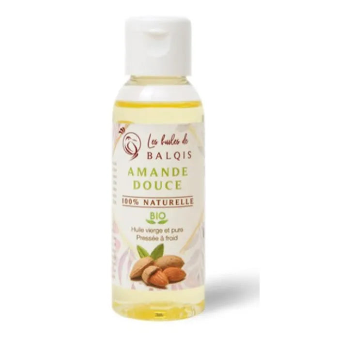 Les Huiles De Balquis Amande Douce 100% Organic Virgin Oil 50ml - By Mio Perfumería