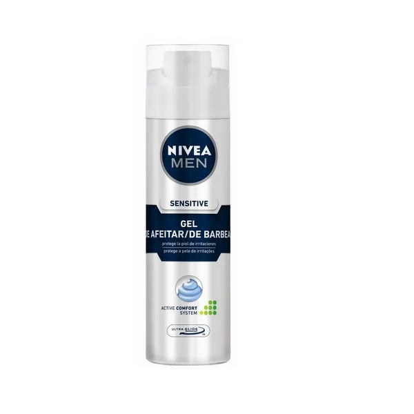 Nivea Sensitive Shaving Gel 200ml - By Mio Perfumería