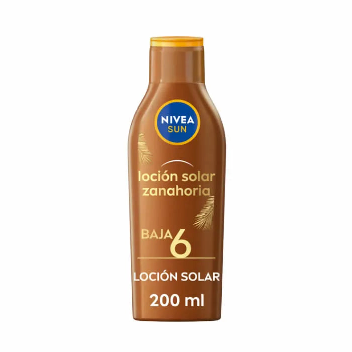 Nivea Sun Lotion Carrot Spf6 200ml - By Mio Perfumería