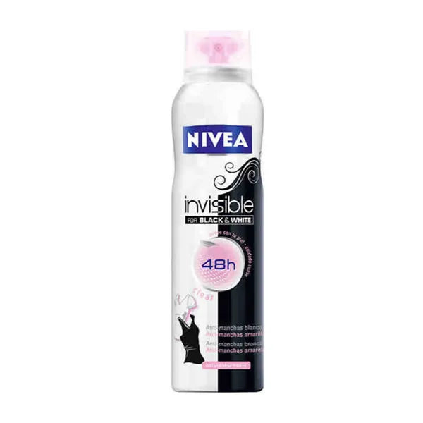 Nivea Invisible Black And White Original Spray 200ml - By Mio Perfumería