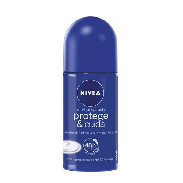 Nivea Protect And Care Deodorant Roll On 50ml - By Mio Perfumería