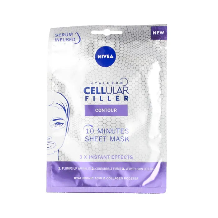 Nivea Hyaluron Cellular Filler Contour Facial Mask - By Mio Perfumería
