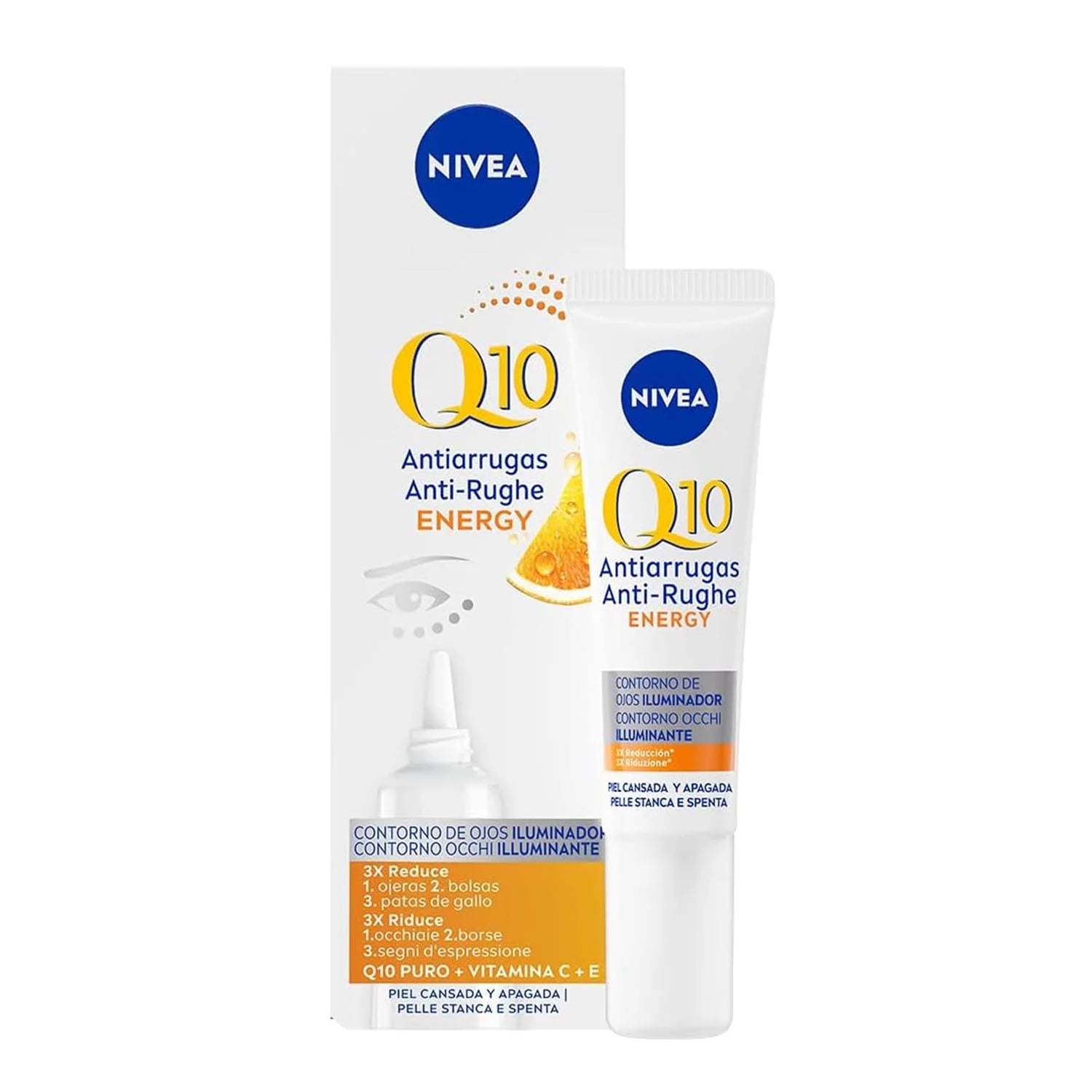 Nivea Q10 Energy Contorno De Ojos 15ml - By Mio Perfumería