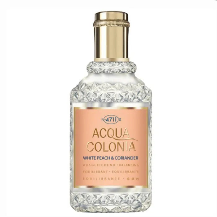 4711 Acqua Colonia White Peach & Coriander Eau De Cologne Spray 50ml - By Mio Perfumería