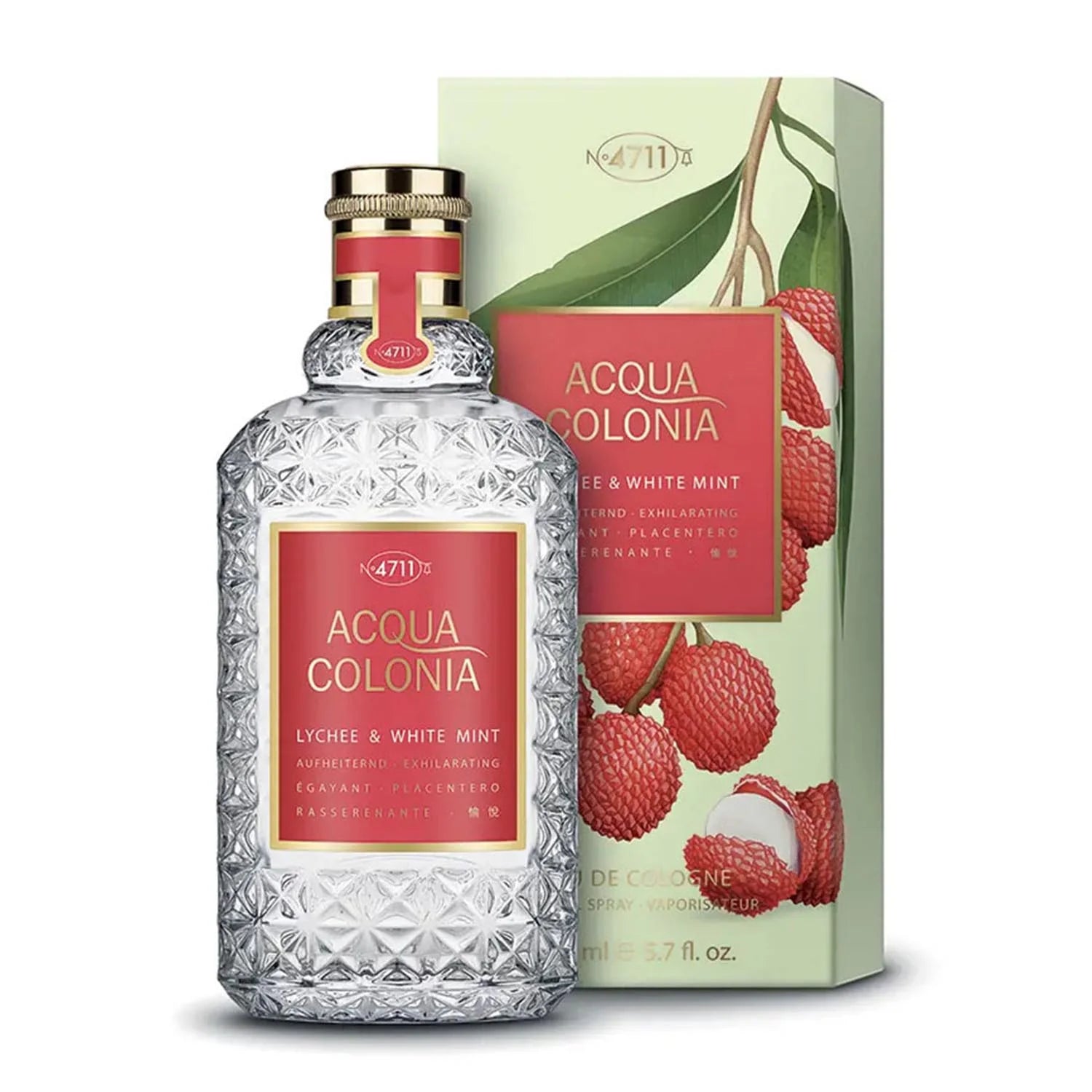 4711 Lychee y White Mint Eau De Cologne 100ml Spray - By Mio Perfumería