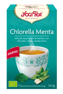 Yogi Tea Chlorella Menta 17 Bolsitas