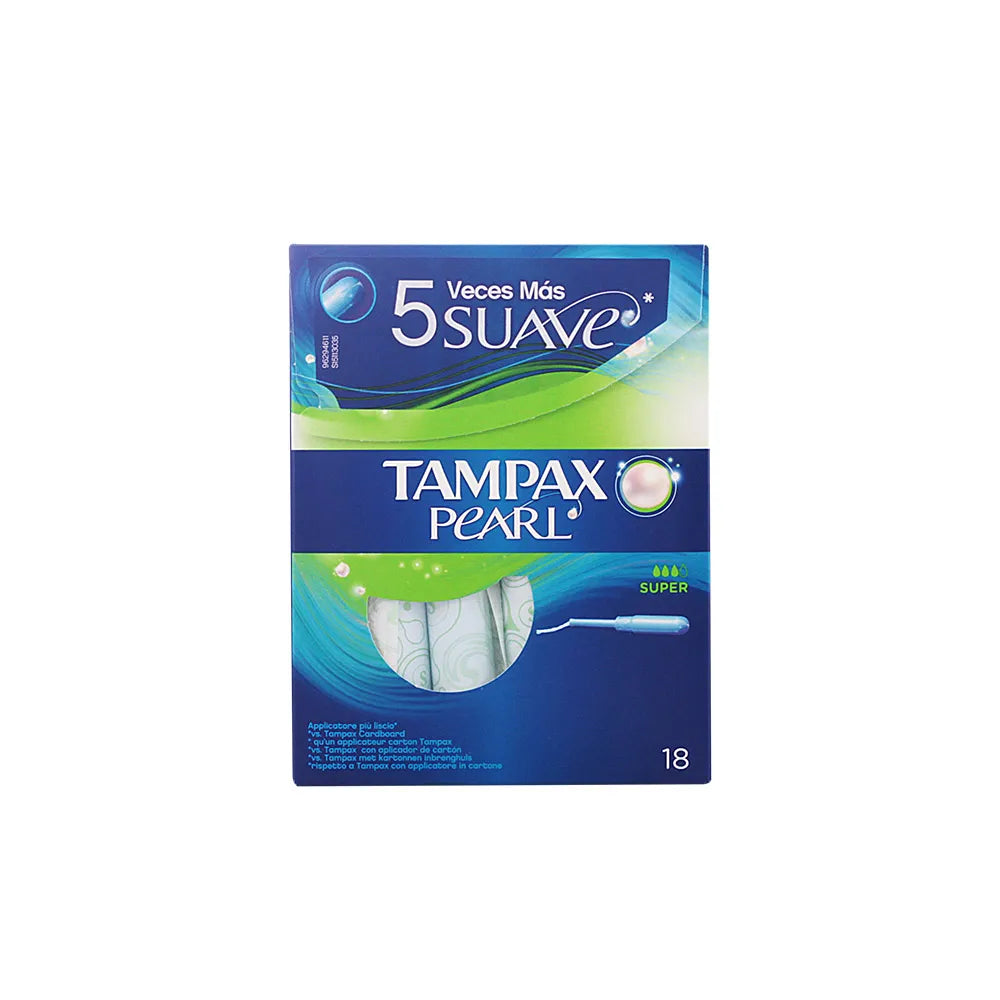 Tampax Pearl Super 18 Units - By Mio Perfumería