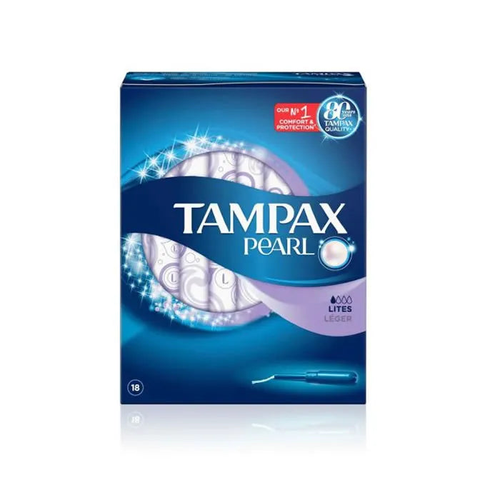 Tampax Pearl Lites 18 Units - By Mio Perfumería