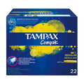 Tampax Compak Regular 22 Units - By Mio Perfumería