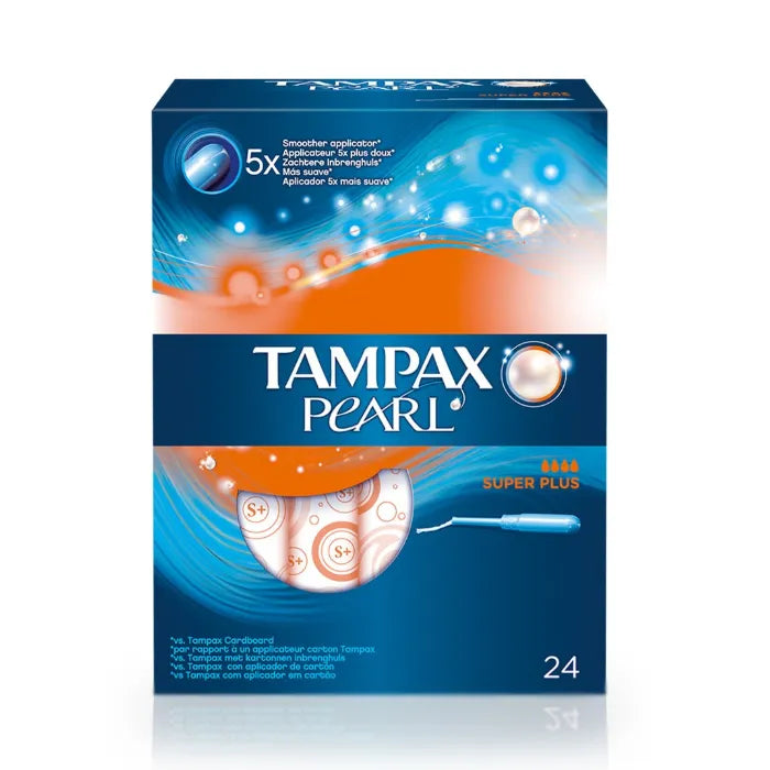 Tampax Pearl Superplus 24 Units - By Mio Perfumería