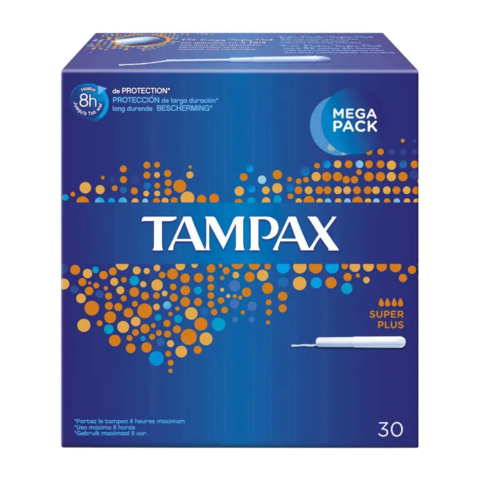 Tampax Super Plus 30 Units - By Mio Perfumería