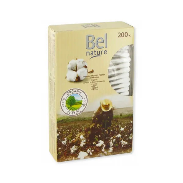Bel Nature Cotton Bud 200 Units - By Mio Perfumería