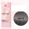 Wella Shinefinity Zero Lift Glaze Tinte 04-12 60ml - By Mio Perfumería