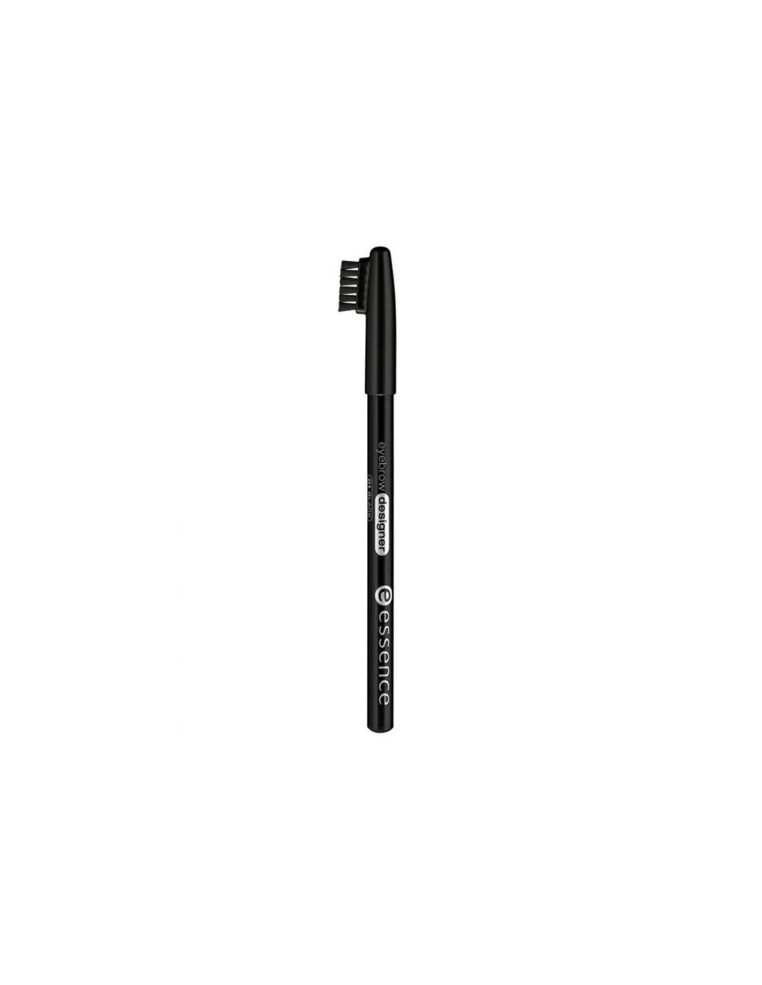 Essence Cosmetics Eyebrow Designer Lápiz Para Cejas 01-Black 1g - By Mio Perfumería