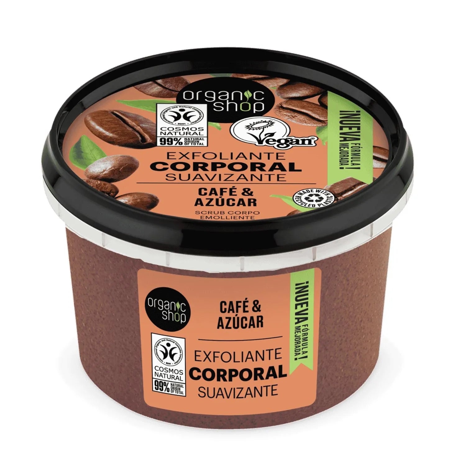 Organic Shop Cafe Exfoliante Corporal Brazilian Cofee 1un - By Mio Perfumería