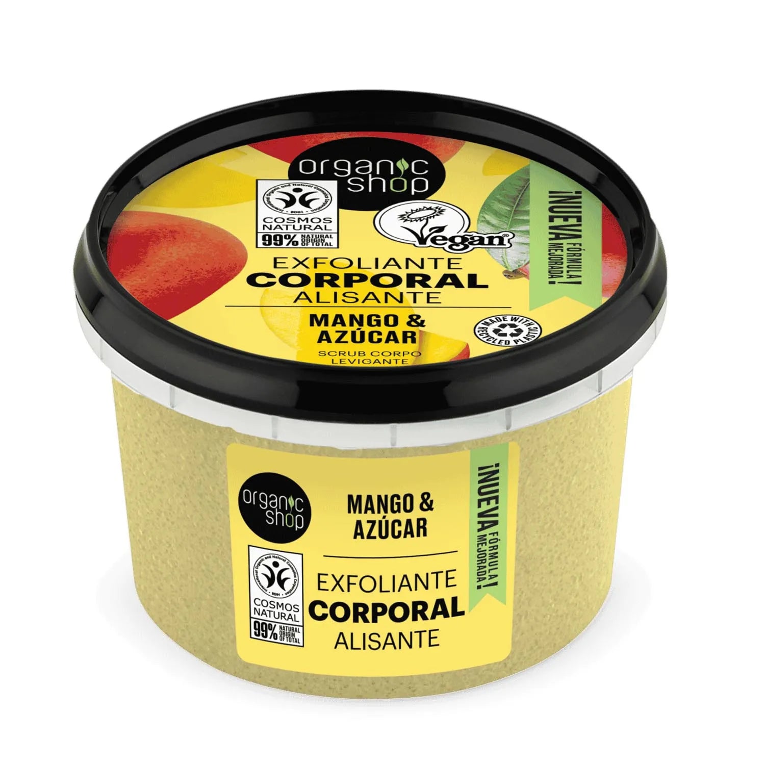 Organic Shop Mango Exfoliante Corporal Alisante 1un - By Mio Perfumería